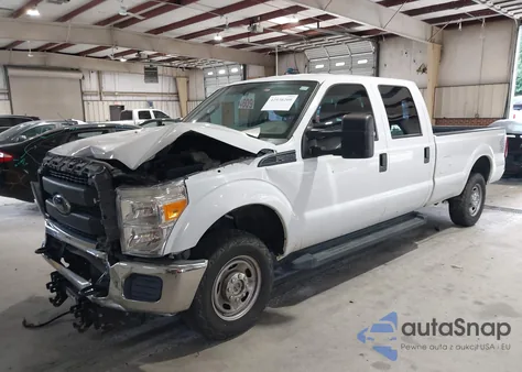 2016 Ford F-250 Xl from USA, damaged, VIN 1FT7W2B68GEC38699